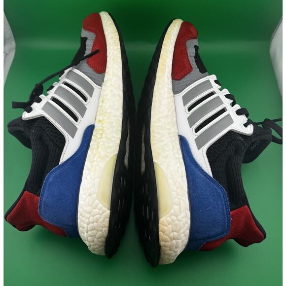 Adidas Ultra Boost S & L Men's Size 8 Running Shoes Black Gray Red - Picture 4 of 11